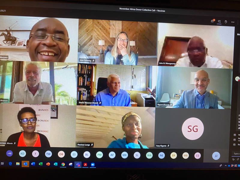 Virtual Meeting on Vaccine Equity November 2020